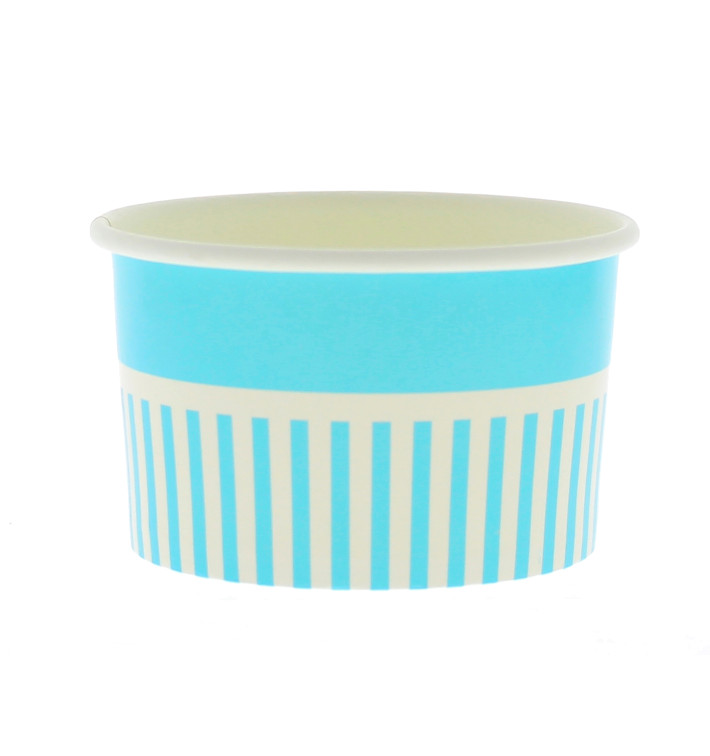 Taça de Cartão para Gelados 12oz/360ml Azul (1000 Uds) Taça de Cartão para Gelados 12oz/360ml Azul (1000 Uds)