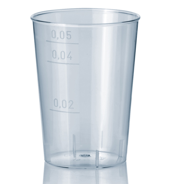 Copo Plastico Cristal Transparente PS 50ml (40 Uds) Copo Plastico Cristal Transparente PS 50ml (40 Uds)