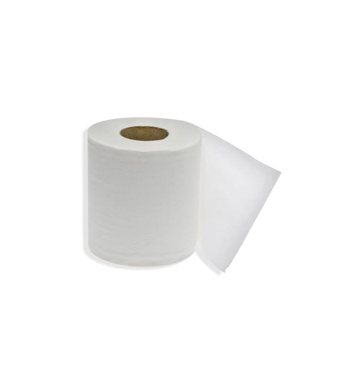 Rolo Seca mãos "Mini-Chemine Folha Dupla 0,56 Kg 75m (12 Uds) Rolo Seca mãos "Mini-Chemine Folha Dupla 0,56 Kg 75m (12 Uds)