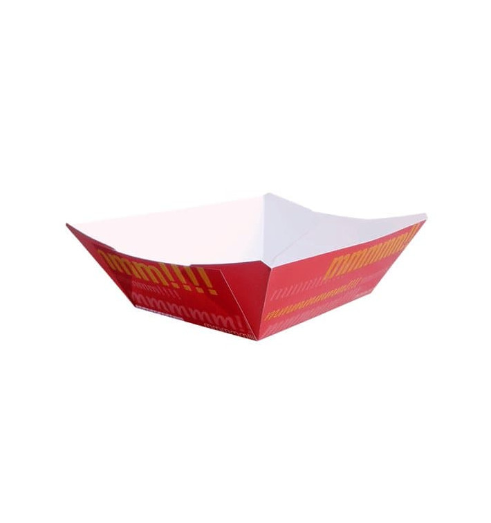 Barqueta Cartolina 12,1x8,1x5,5cm 525ml (50 Uds) Barqueta Cartolina 12,1x8,1x5,5cm 525ml (50 Uds)