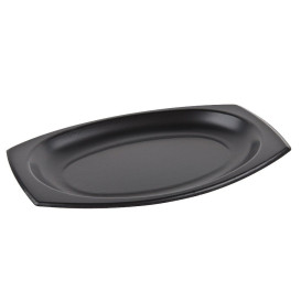 Bandeja Isopor Preto 230x180mm (125 Unidades)