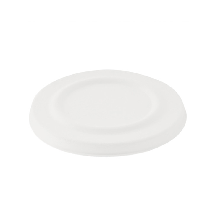 Tampa Bio da Cana-de-açúcar Branco 425ml Ø95mm Tampa Bio da Cana-de-açúcar Branco 425ml Ø95mm