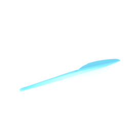 Faca de Plastico Grande Azul PS 165 mm (15 Uds)