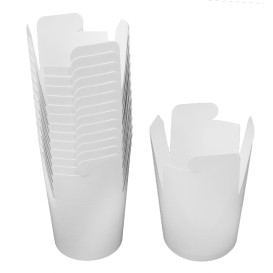 Embalagem Fechado TakeAway Branco 529ml (50 Uds)