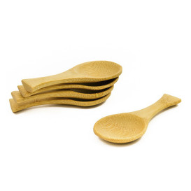 Colher Bambu Degustação 9cm (1000 Unidades)