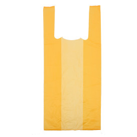 Saco Plastico Alça Laranja 35x50cm 