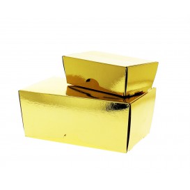 Caixa Bombons e Doces Ouro 19x11x8,5cm 1000g (500 Uds)