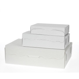 Caixa Bombons e Doces Branca 20x13x5,5cm 1000g (500 Uds)