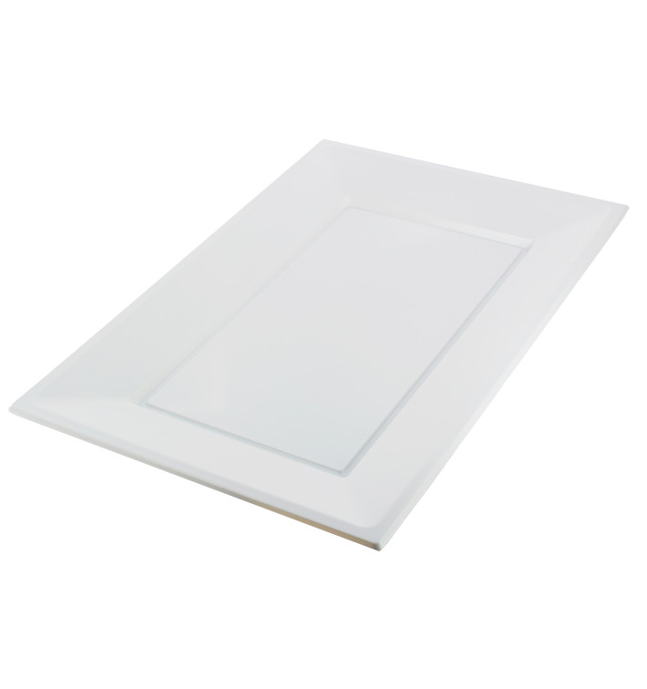 Bandeja Plastico Rectangular Branco 330x225mm Bandeja Plastico Rectangular Branco 330x225mm