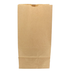 Saco de Papel Sem Asas Kraft 25+15x43cm (25 Uds)