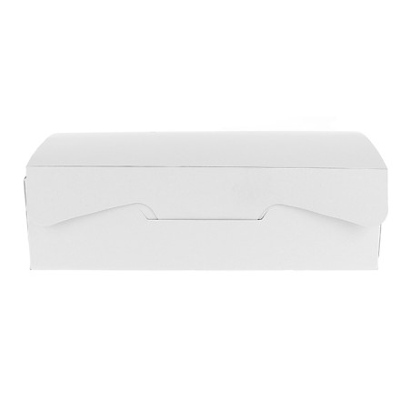 Caixa Pastelaria Branca 20,4x15,8x6cm 1kg (20 Uds)