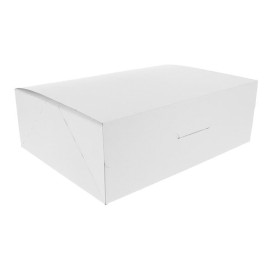 Caixa Pastelaria Branca 25,8x18,9x8cm 2kg (25 Uds)