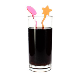 Agitador Bebidas de Plástico Multiforma 180mm (1000 Uds)