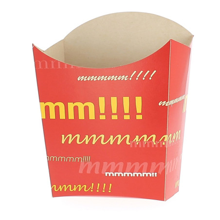 Caixa Batatas Fritas Pequena 8,2x2,2x9cm (25 Uds)