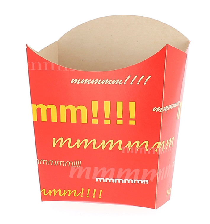 Caixa Batata Frita Grande 8,2x3,3x14,9cm Caixa Batata Frita Grande 8,2x3,3x14,9cm