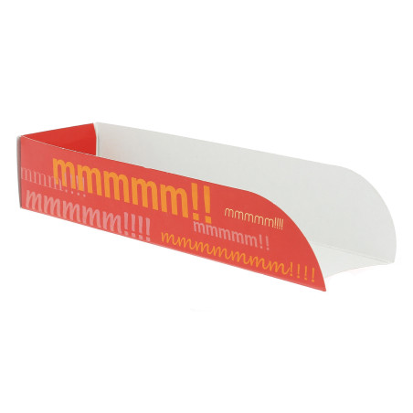 Porta Hot Dog Cartão 17x5x3,5cm (1000 Unidades)