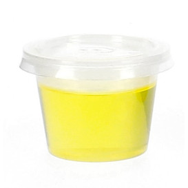 Copo para Molhos PP Trans com Tampa 33ml (100 Uds)