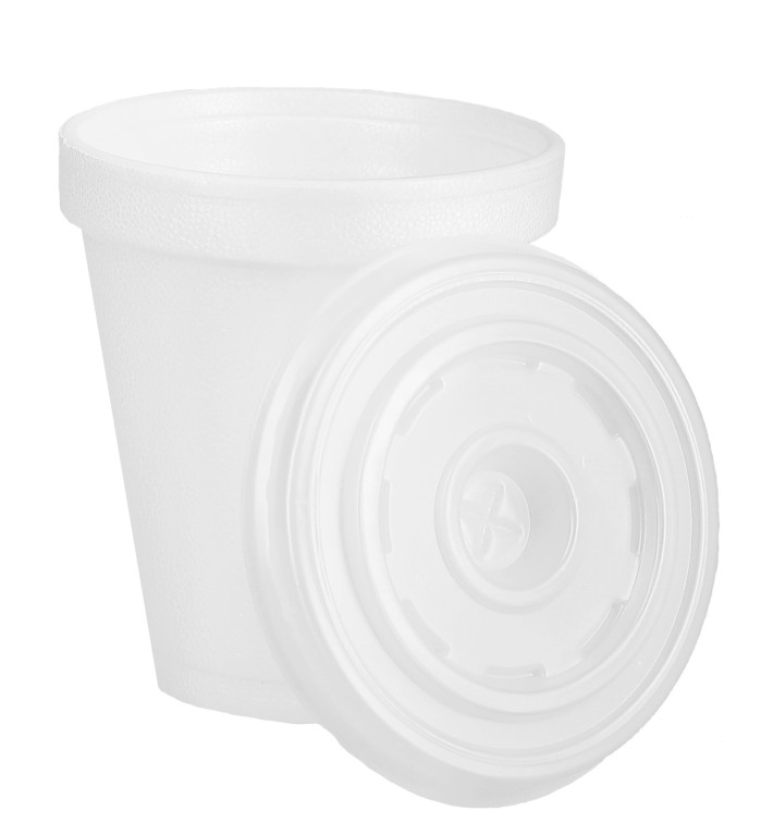 Copo Termico Foam EPS 180ml + Tampa Copo Termico Foam EPS 180ml + Tampa
