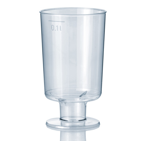 Copo Plastico Jerez com Pé PS 100ml (600 Unidades)