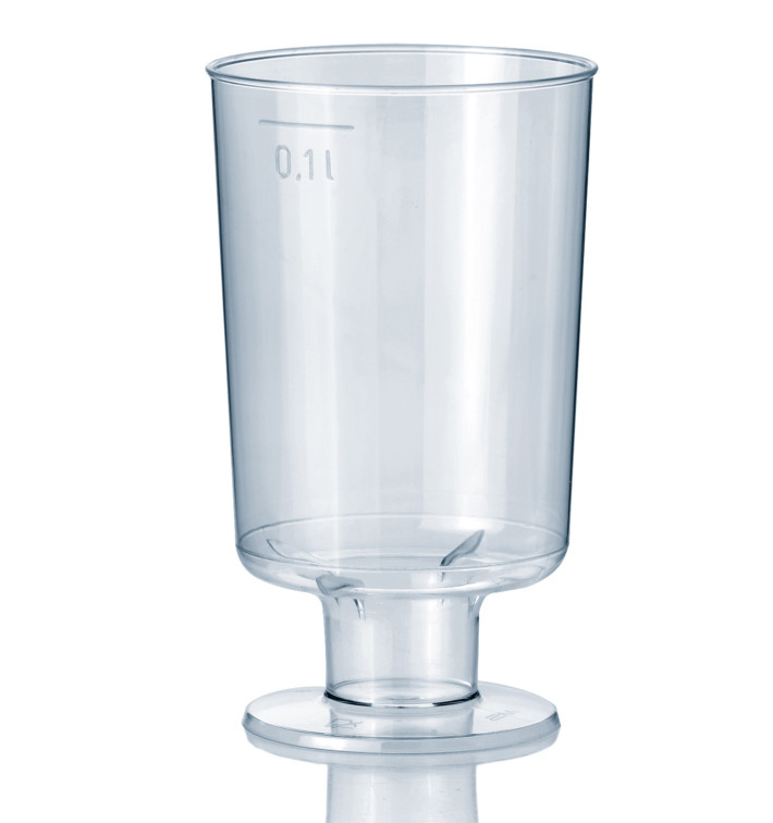 Copo Plastico Jerez com Pé PS 100ml Copo Plastico Jerez com Pé PS 100ml