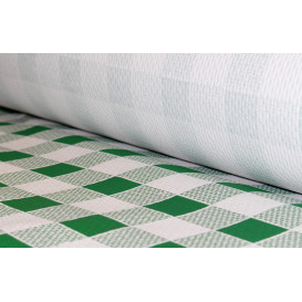 Toalha Papel Rolo Quadros Verdes 1x100m 40g 