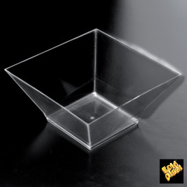 Tigela Degustação Pagoda Transp. 500ml 124x124x65 mm (10 Uds)