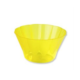 Copo Plastico Royal PS 500ml Amarelo (25 Unidades)