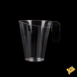 Chavena Plastico Design Transparente 155ml (12 Uds)