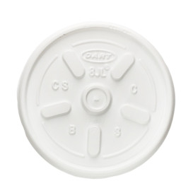 Tampa Plana para Copo Foam 8Oz/240 ml 