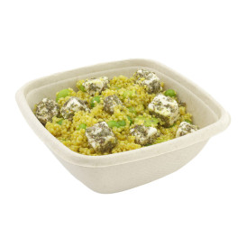 Tigela Cana-de-açúcar 375ml 130x130x50mm (50 Uds)