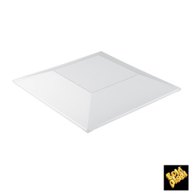 Tampa Bandeja Fiesta Transparente 250x250 mm (30 Uds)