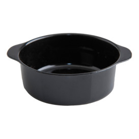 Copo Plastico com Alças Preto 52ml 