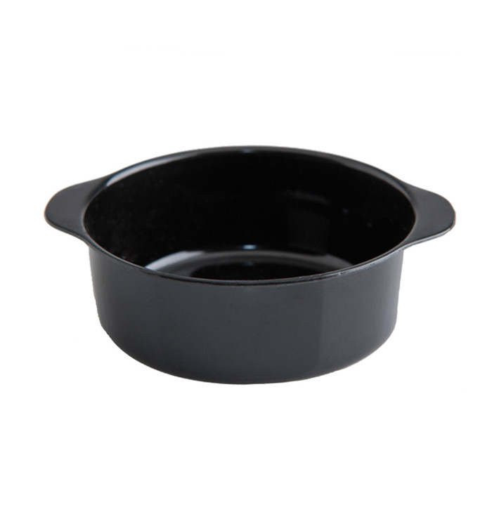 Copo Plastico com Alças Preto 52ml Copo Plastico com Alças Preto 52ml