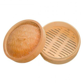 Tampa Panela Cozimento a Vapor "Maxi" Bambu Ø30cm (16 Uds)