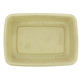 Embalagem Cana-de-açúcar 600ml 230x165x30mm (75 Uds)