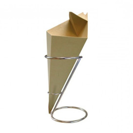 Cesta Apresentaçao de Aço Ø11,5x18cm (1 Ud)