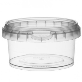 Embalagem Plastico Com Tampa Inviolável 210ml Ø9,5 (13 Uds)