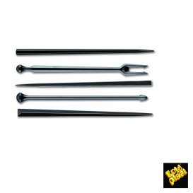 Pick de Plastico Snack Stick Preto 90 mm (1650 Unidades)