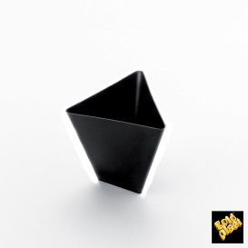Tigela Degustação Triangle Preto 70 ml (500 Unidades)