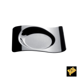 Tigela Degustação Forma Preto 8x6,6cm (500 Unidades)