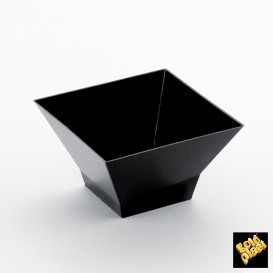 Tigela Degustação Pagoda Preto 350 ml (12 Uds)