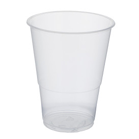 Copo de Plastico Transparente PP 400 ml (50 Unidades)