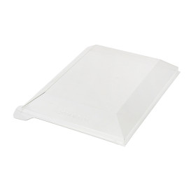 Tampa Plastico PET Transparente 13x6,5cm 