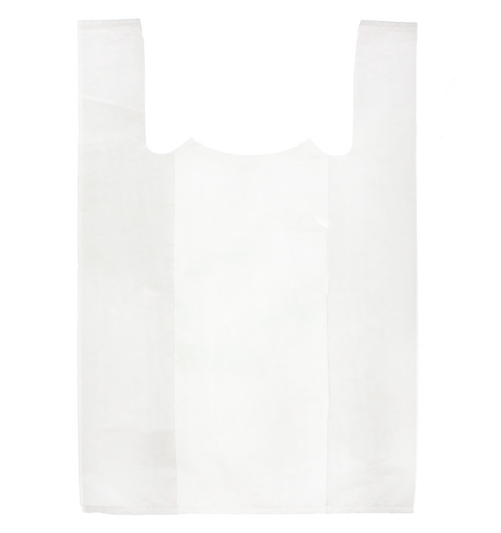 Saco Plastico Alça Branco 50x70cm 