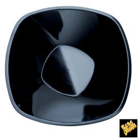 Tigela Plastico Preto Square PP Ø277mm 3000ml (30 Uds)
