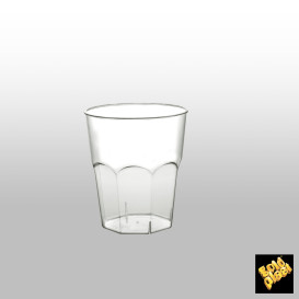 Copo Plastico para Coctel Transp. PS  Ø73mm 200ml (1000 Uds)