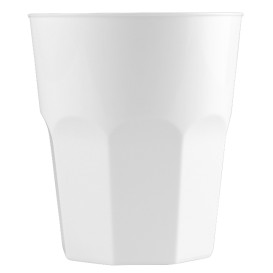 Copo Plastico para Coctel Branco PP Ø84mm 270ml (20 Uds)