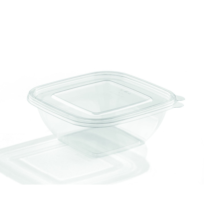 Tigela de Plastico PET 1000ml 190x190x50mm (50 Uds) Tigela de Plastico PET 1000ml 190x190x50mm (50 Uds)