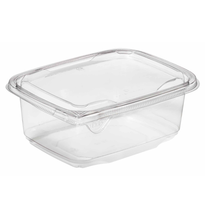 Tigela de Plastico Inviolável PET 1000ml 180x140x70mm (65 Uds) Tigela de Plastico Inviolável PET 1000ml 180x140x70mm (65 Uds)