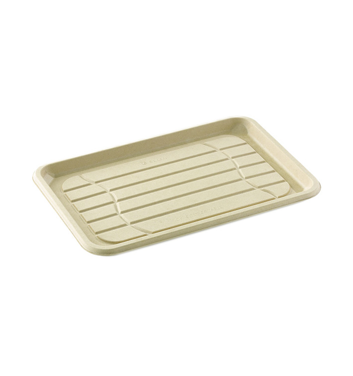 Bandeja Bio da cana-de-açúcar 350x240mm (25 Uds) Bandeja Bio da cana-de-açúcar 350x240mm (25 Uds)